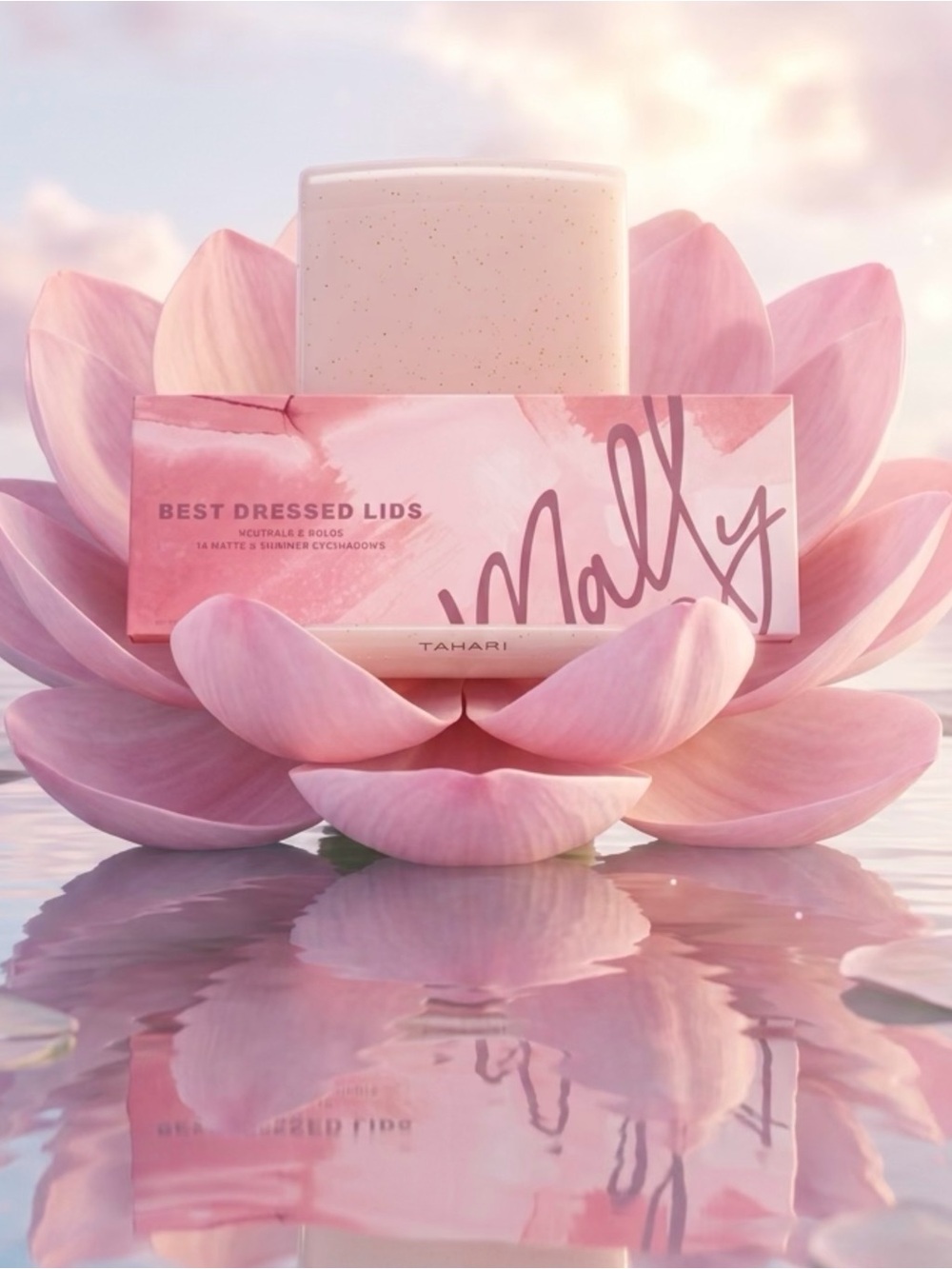 Mally Beauty Best Dressed Lids Eyeshadow Palette – Neutrals & Bold Colors